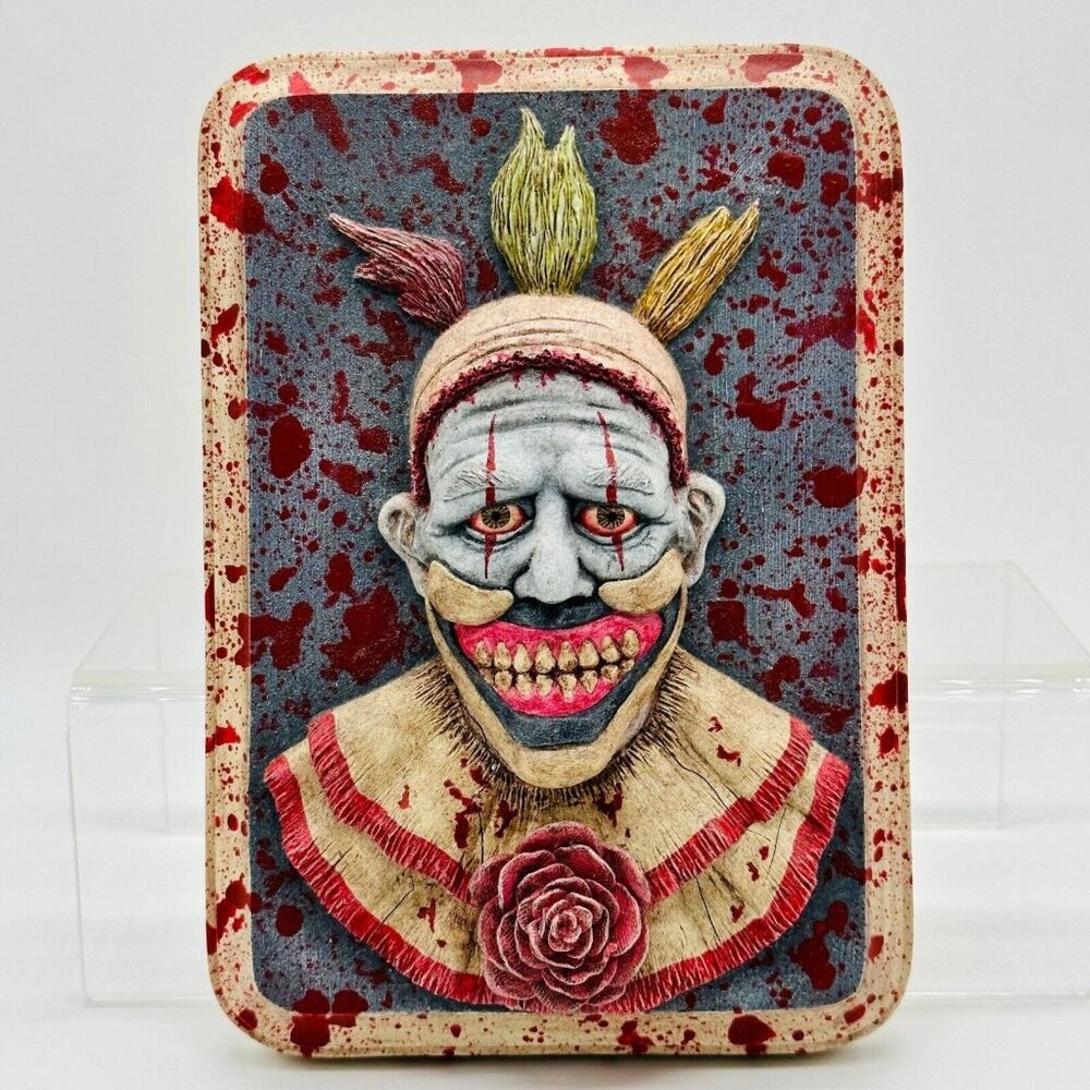 American Horror‎ Story Twisty The Clown 3D Relief Wall Plaque Horror Decor Fair